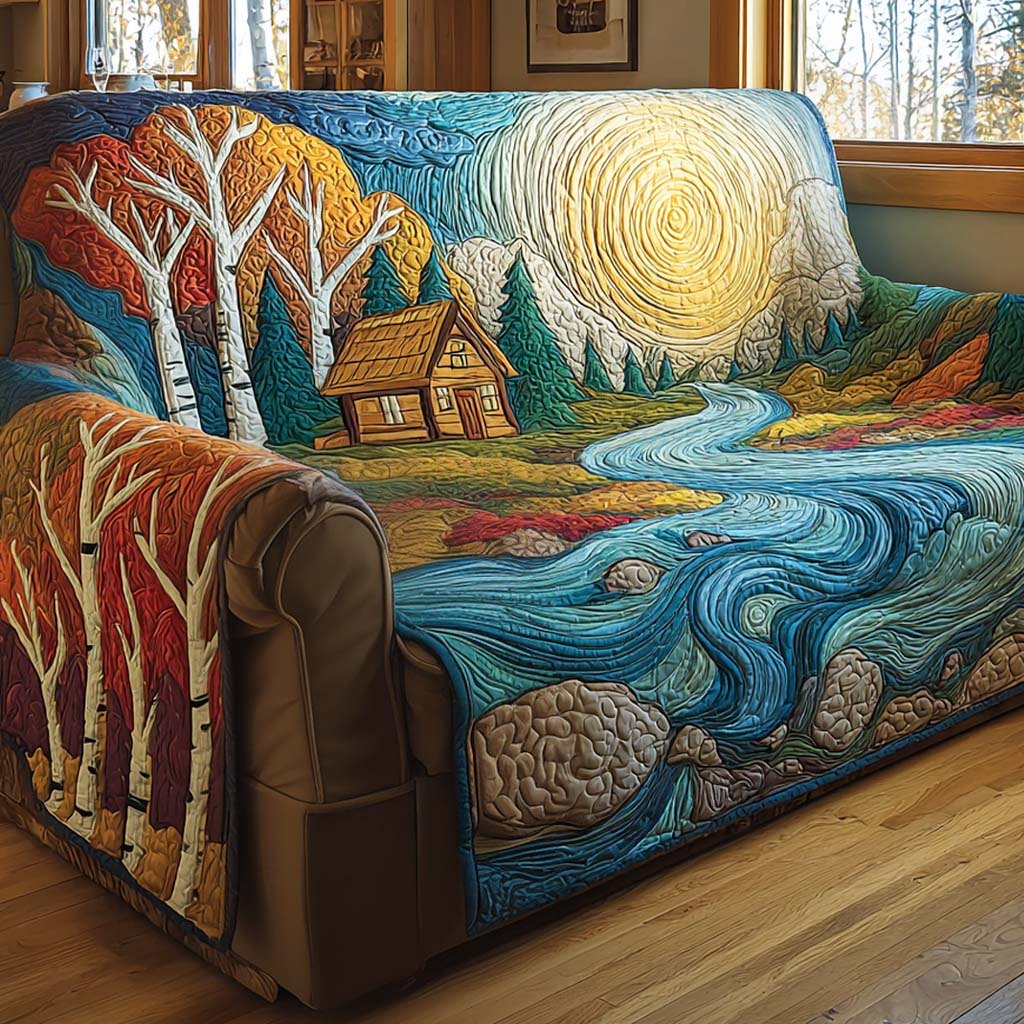 Cabin Stream Sofa Cover