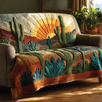 Desert Agave at Sunrise Sofa Cover