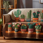Cactus Blossom Sofa Cover