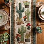 Cactus Blossom Table Runner