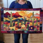 Cactus Delight Table Runner