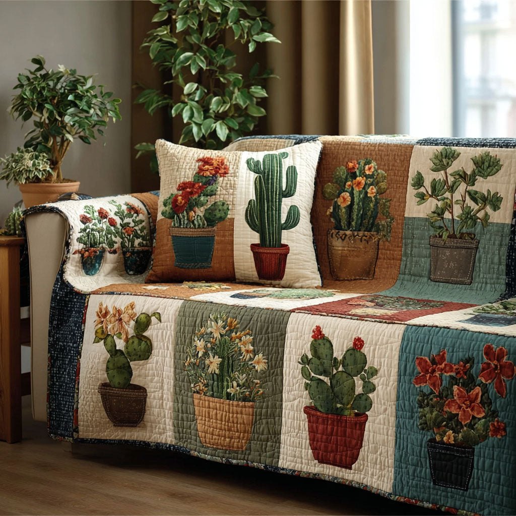 Cactus Patch Sofa Cover