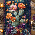 Cactus and Cradle Table Runner