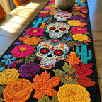 Calavera in Bloom Table Runner