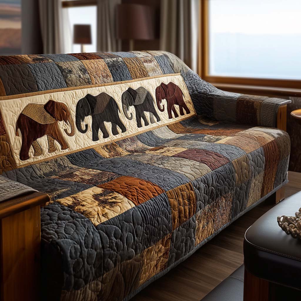 Calm Elephant Sofa Cover