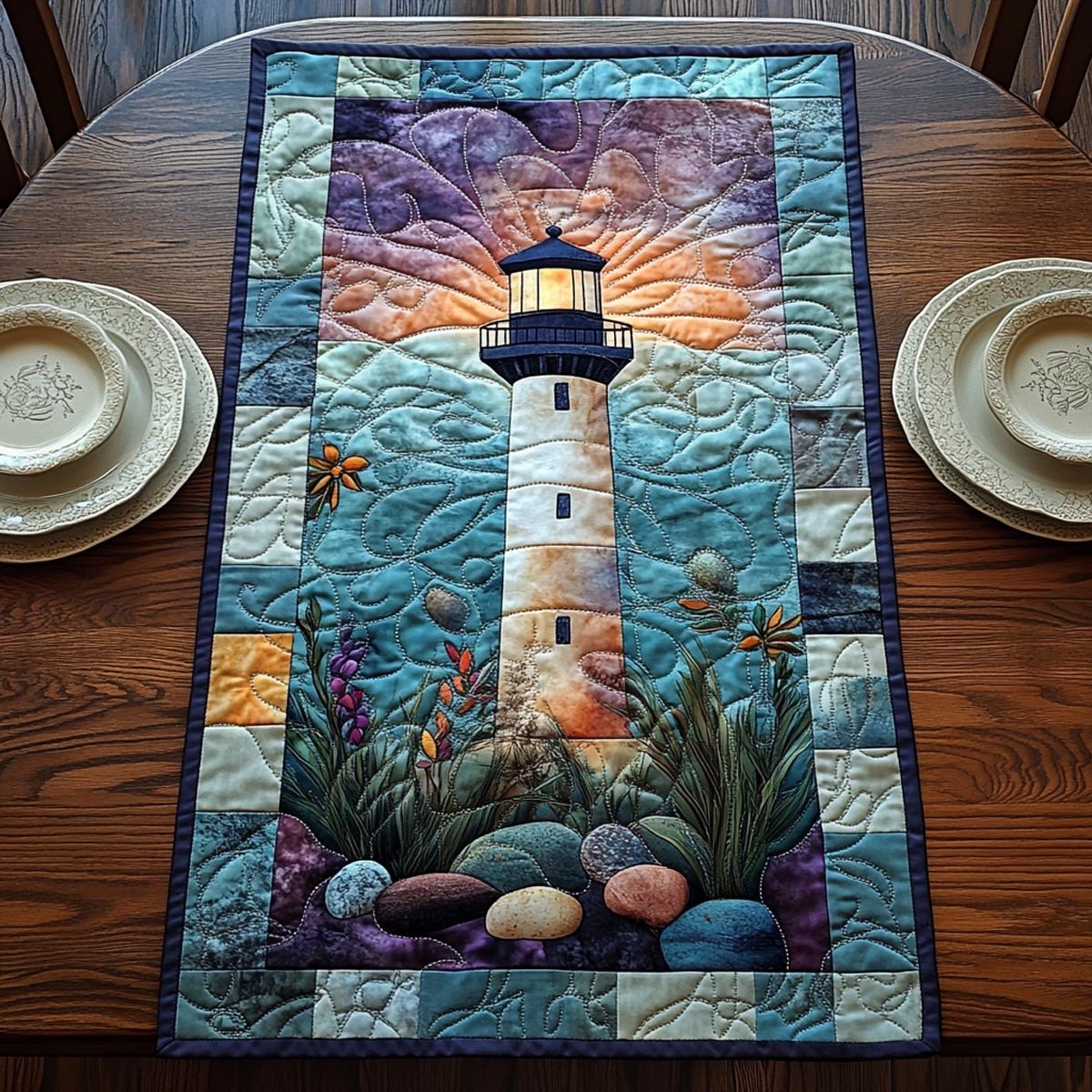 Calm Shores Table Runner