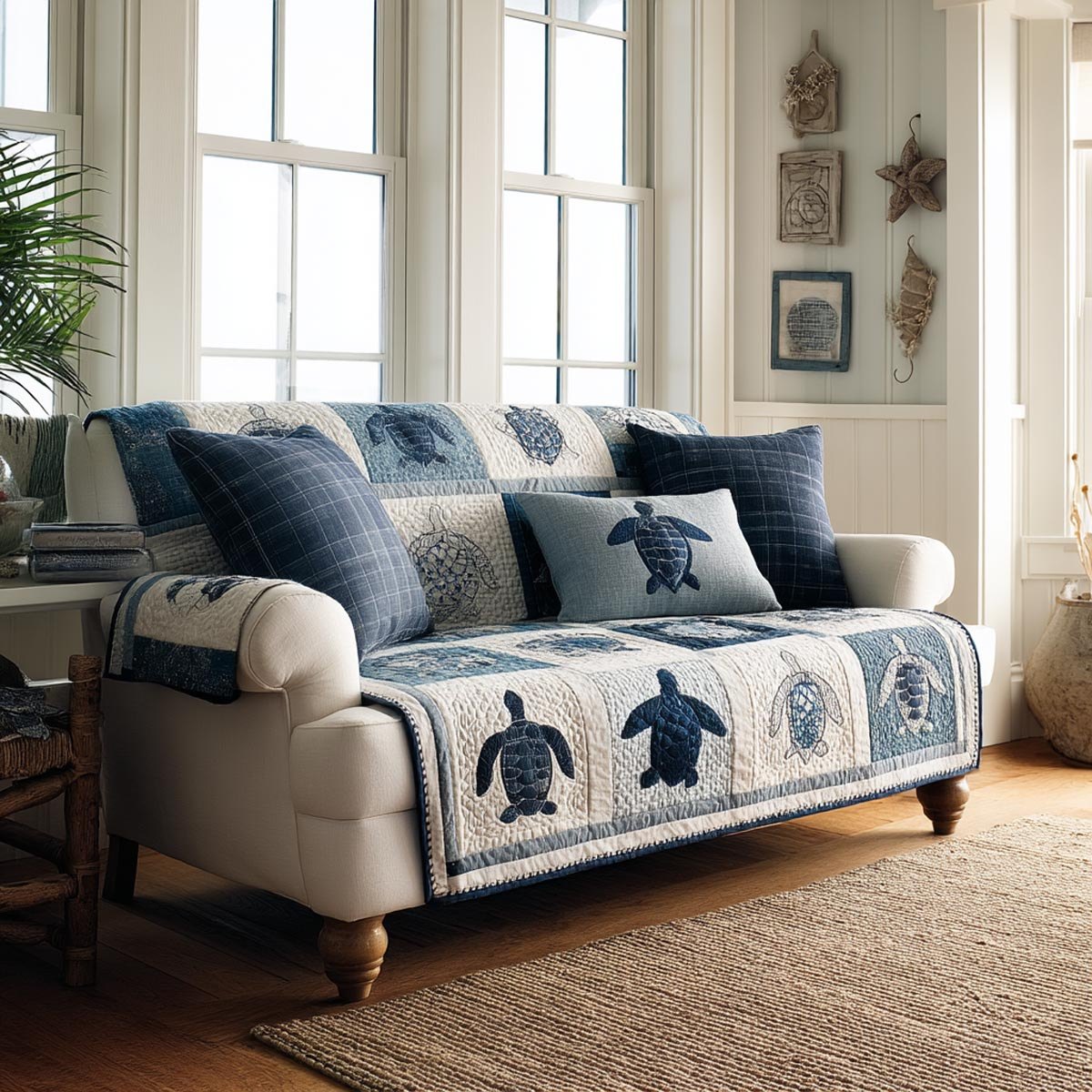 Calm Turtle Sofa Cover