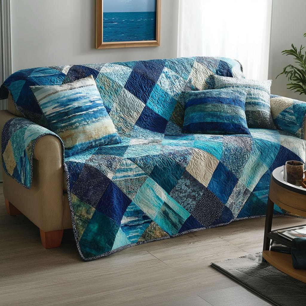 Calm Waters Sofa Cover
