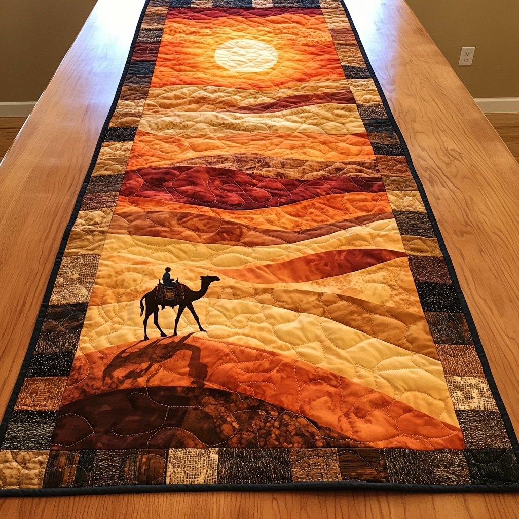 Camel Journey Table Runner