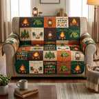 Camp Nights Sofa Cover