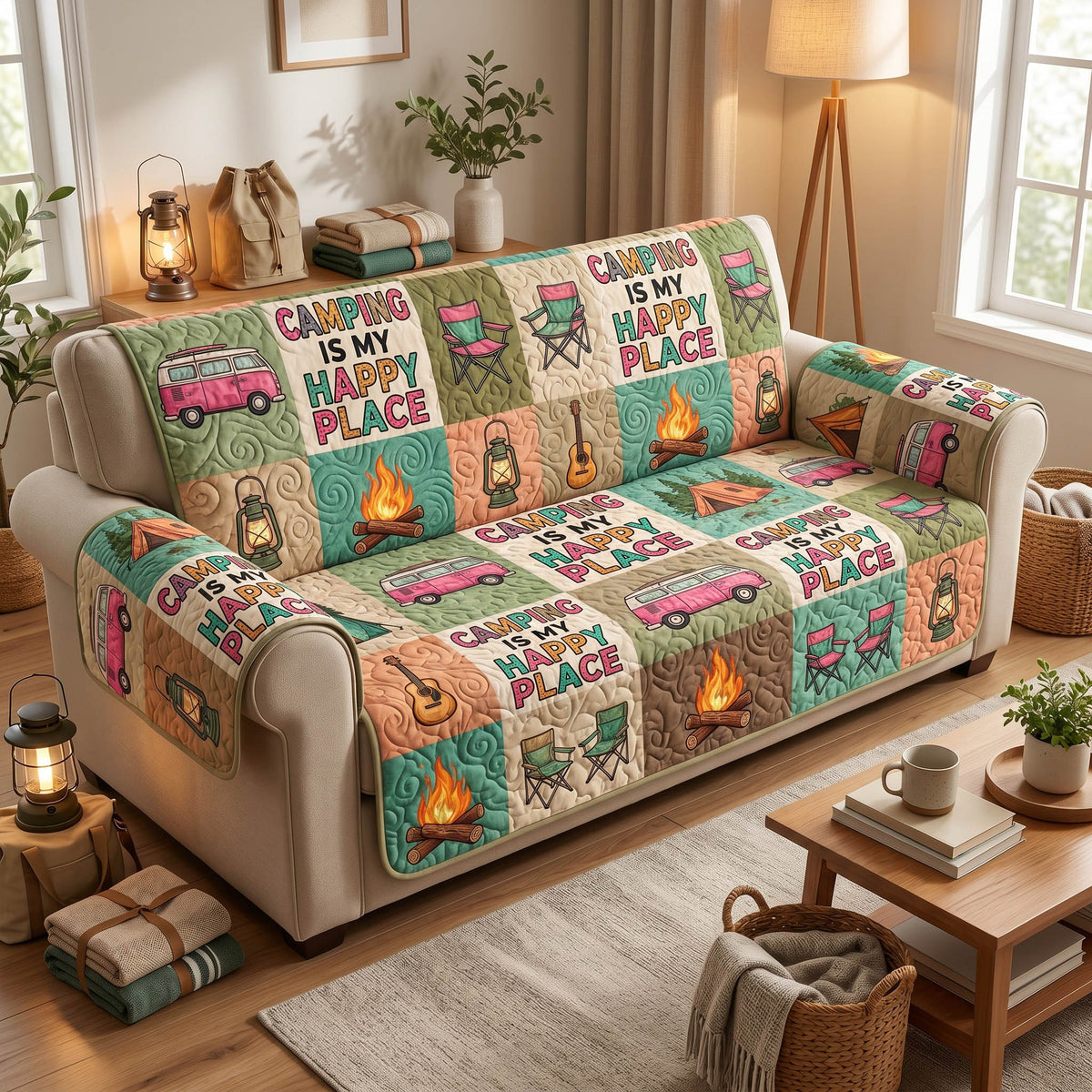 Camp Spirit Sofa Cover