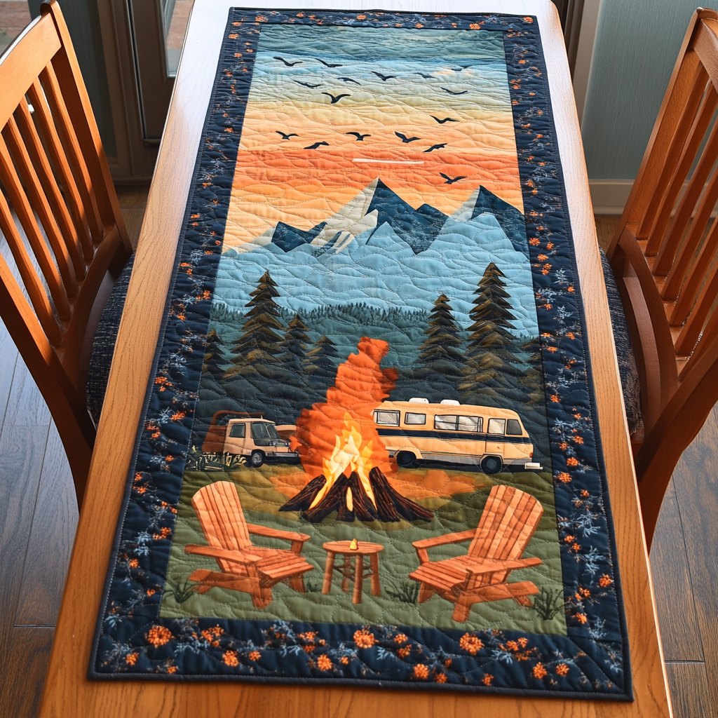Campfire Bliss Table Runner