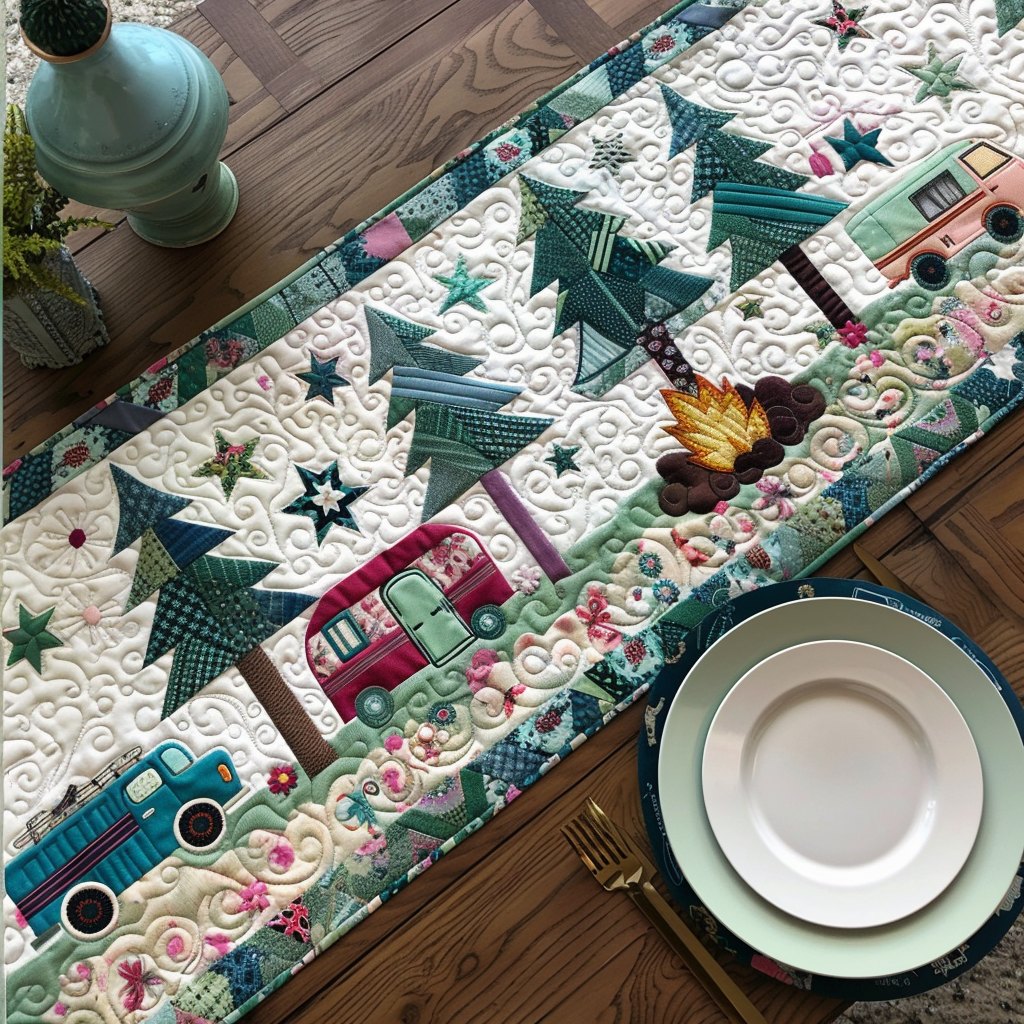 Campfire Charm Table Runner
