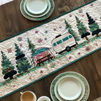 Camping Trails Table Runner