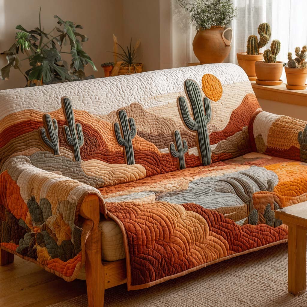 Canyon Blaze Sofa Cover