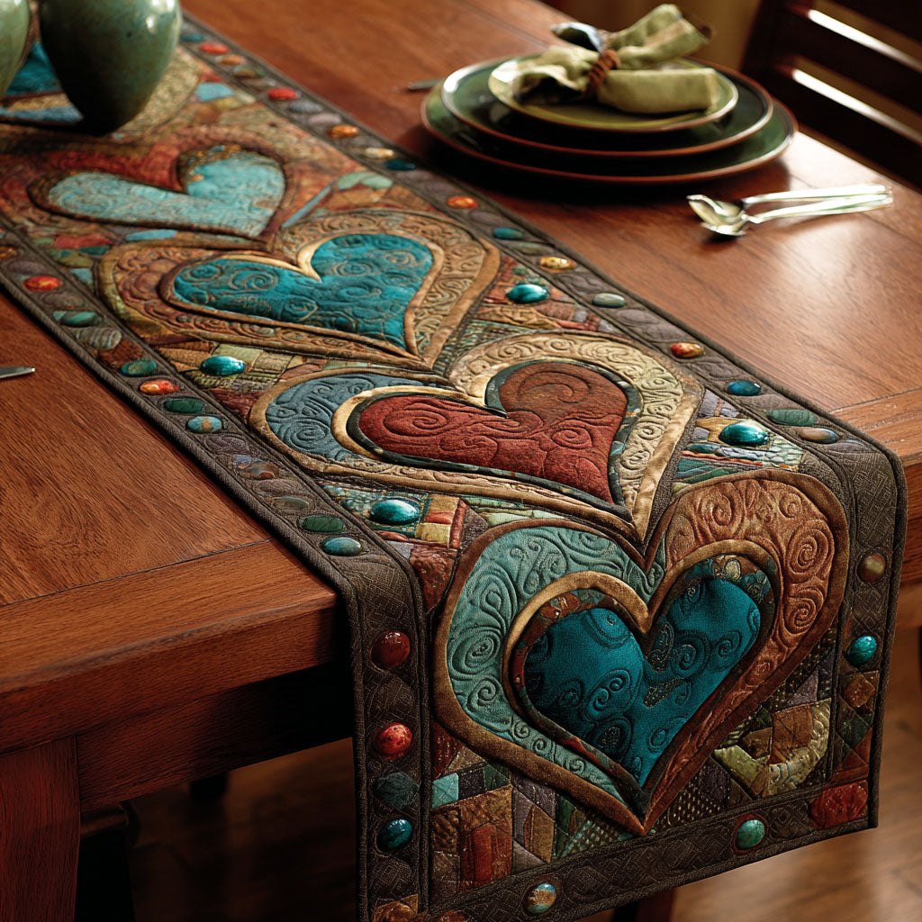 Canyon Hearts Table Runner