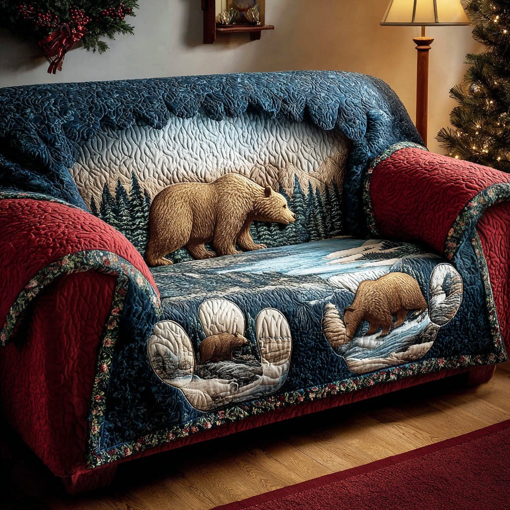 Canyon Trail Bear Sofa Cover