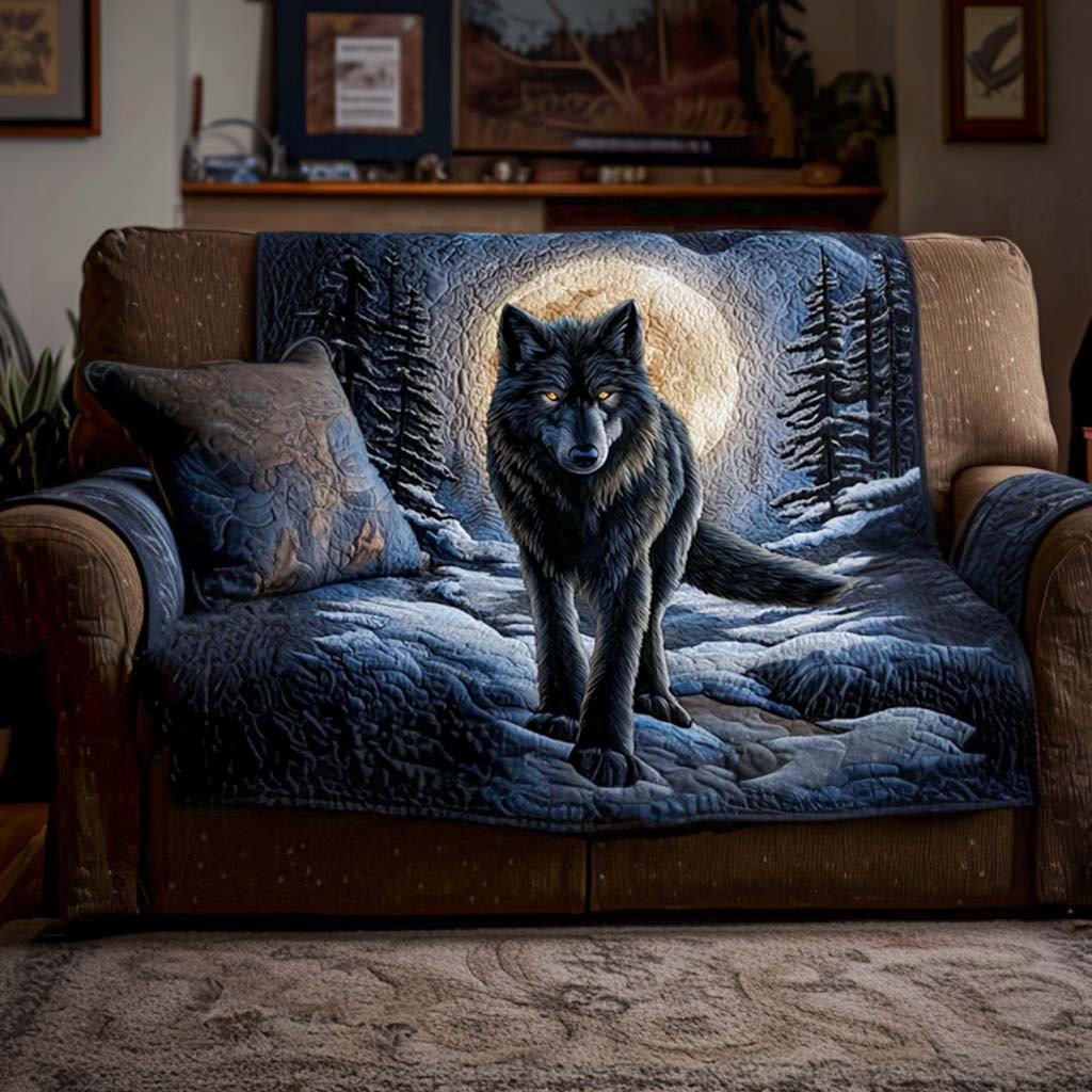 Canyon Wolf Sofa Cover