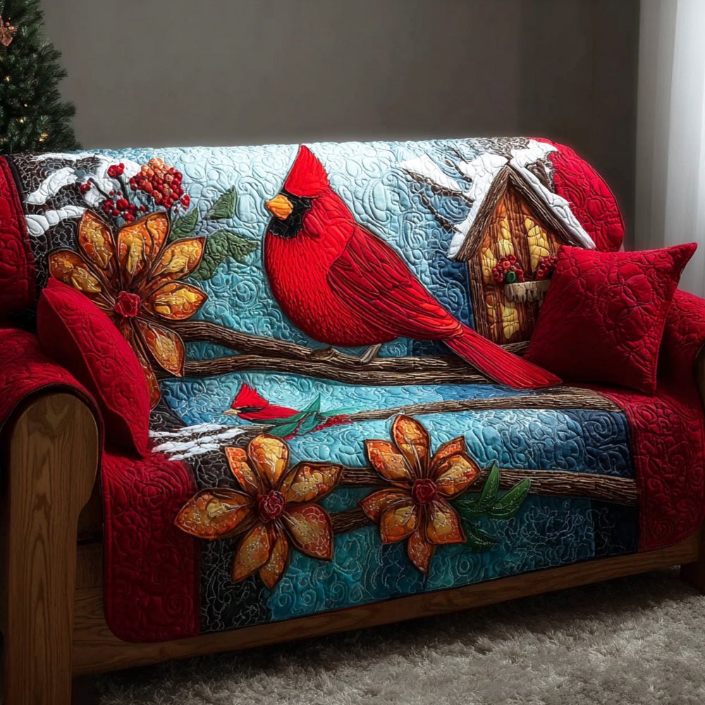 Cardinal Blessing Path Sofa Cover