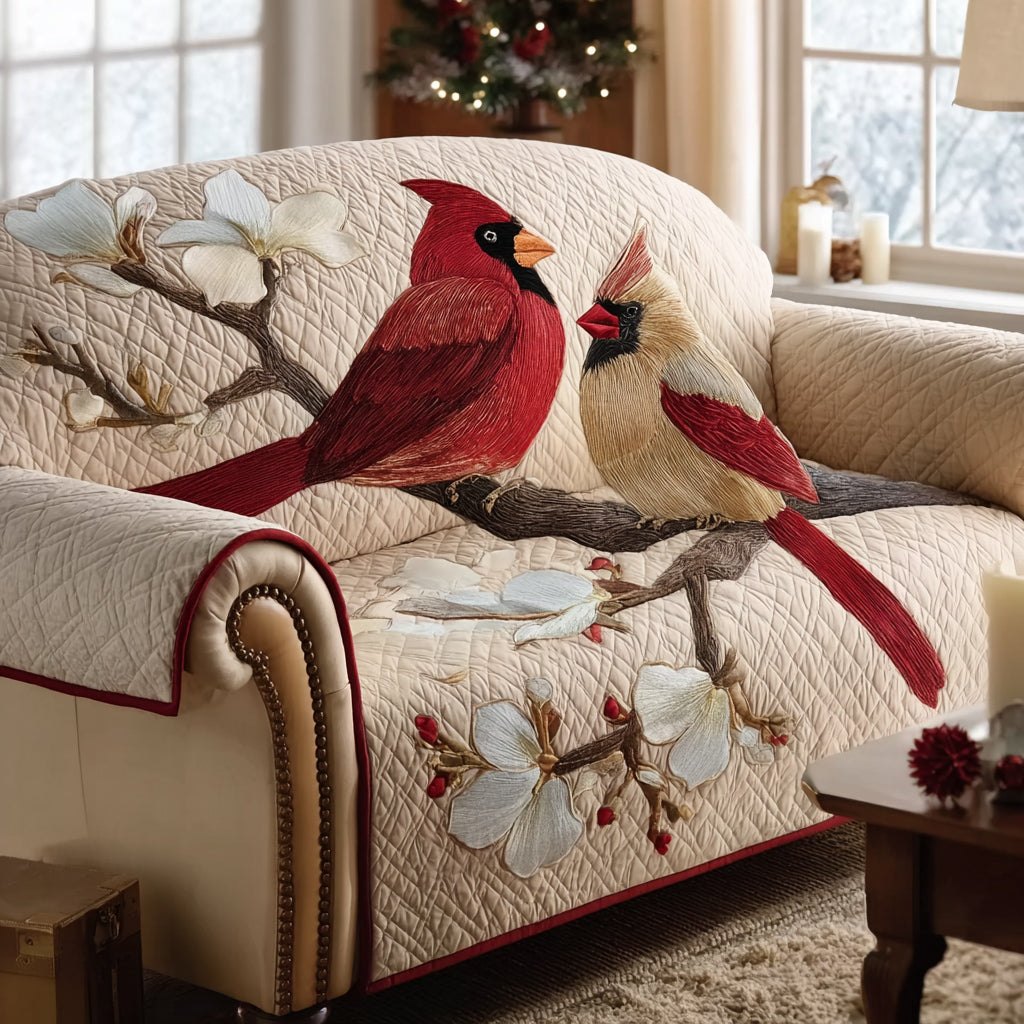 Cardinal Blossom Bond Sofa Cover
