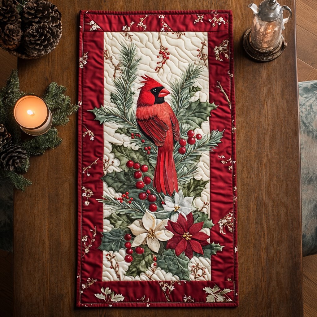 Cardinal Celebration Table Runner