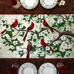 Cardinal Garden Table Runner
