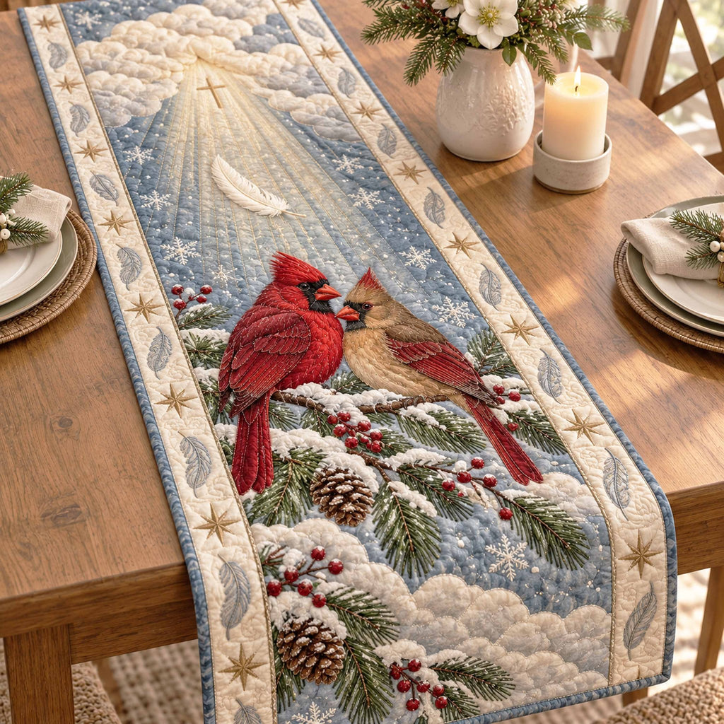Cardinal Grace Table Runner