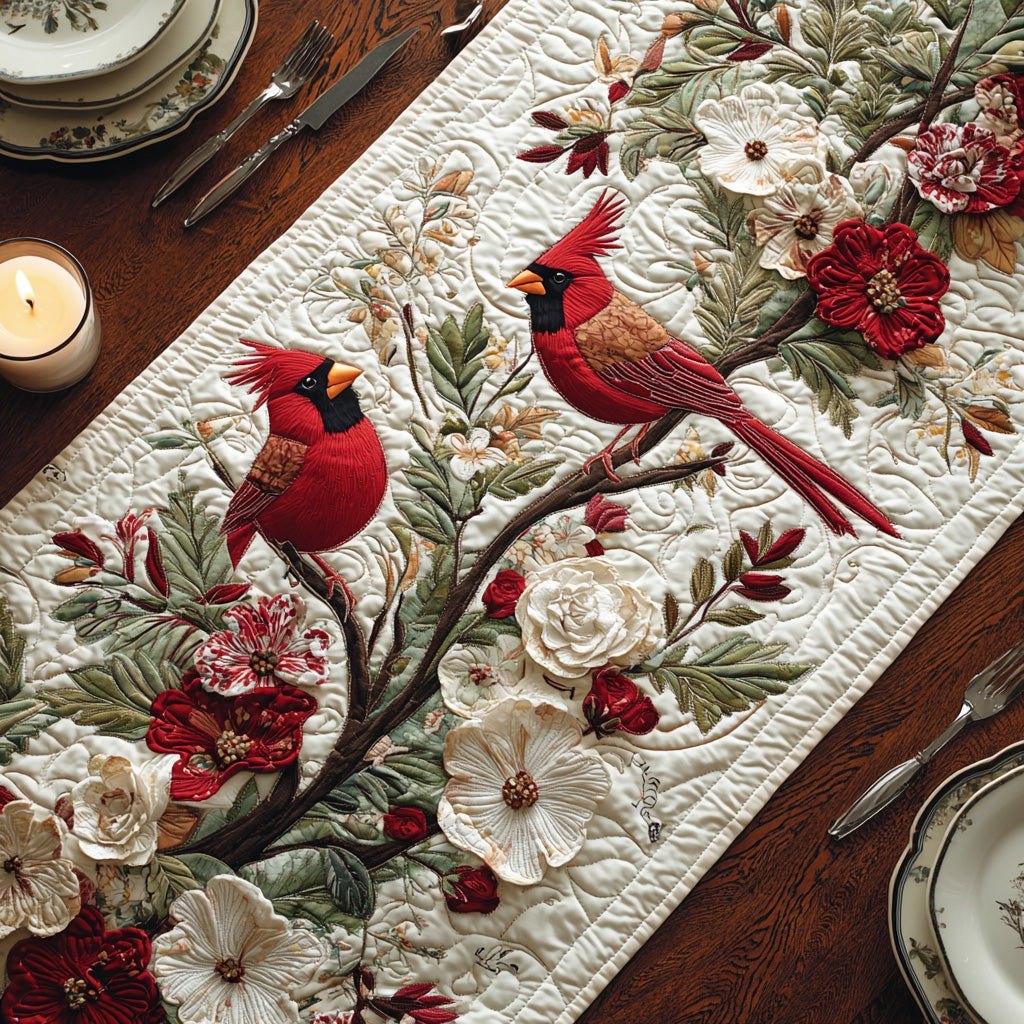 Cardinal Haven Table Runner