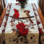 Cardinal Roses Table Runner