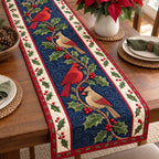 Cardinal Whisper Table Runner