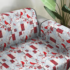 Cardinal Winter Whisper Sofa Cover