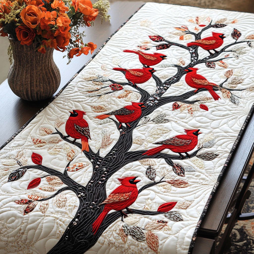Cardinals Gathering Table Runner