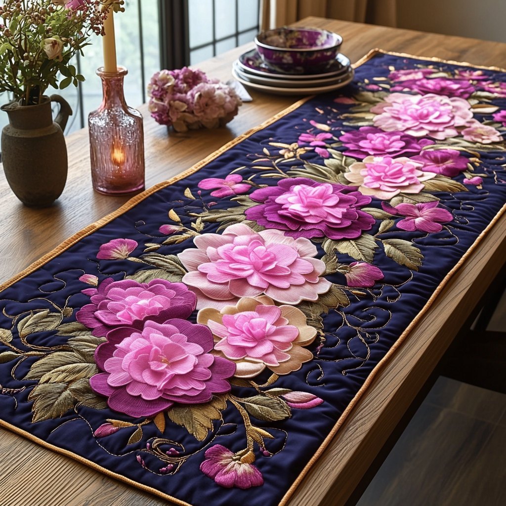 Carnation Glow Table Runner