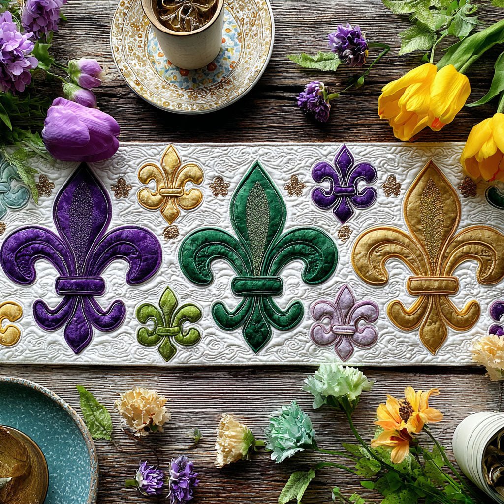Carnival Crest Place Table Runner