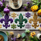 Carnival Crest Place Table Runner