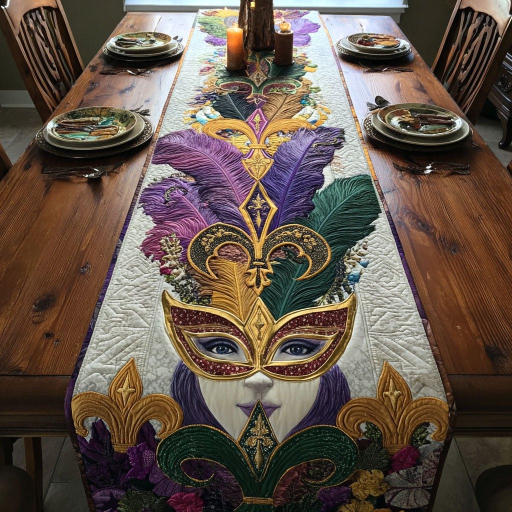 Carnival Queen Table Runner