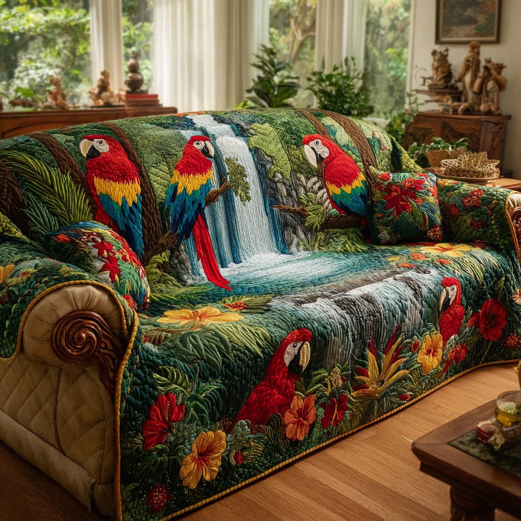 Cascade Parrot Eden Sofa Cover