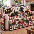 Cat Quilting Sofa Cover