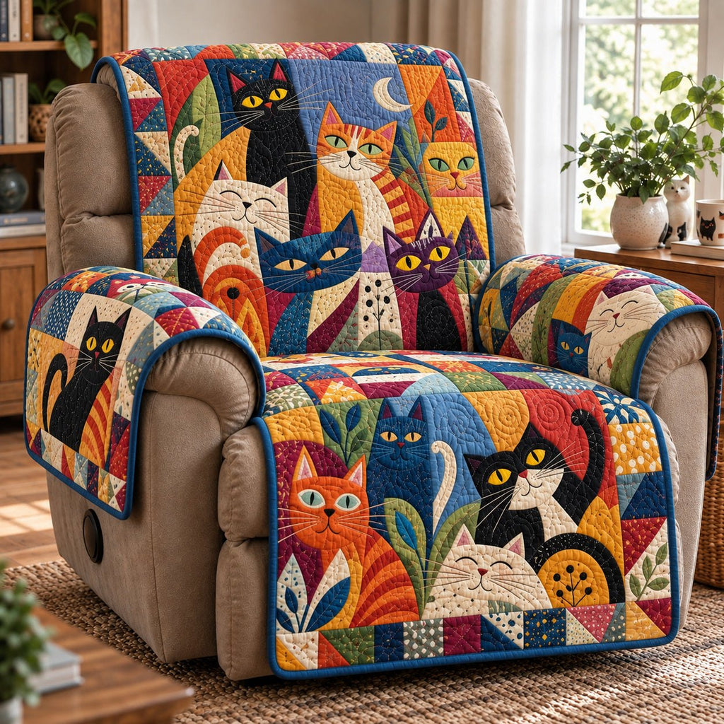 Cat Vintage Sofa Cover
