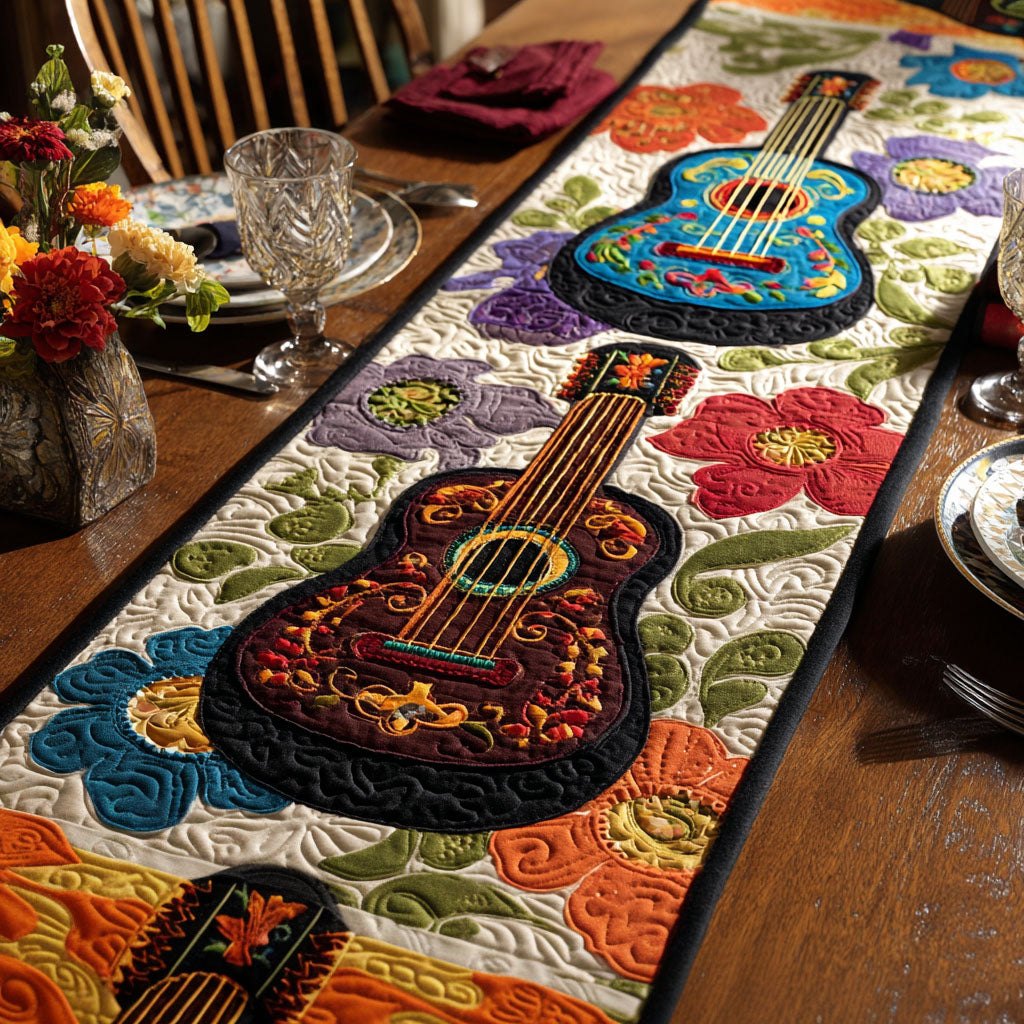Catrina Guitar Table Runner