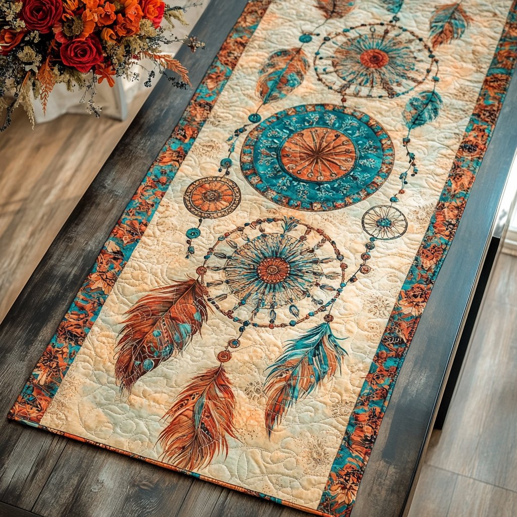 Celestial Catcher Table Runner