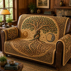 Celestial Equilibrium Timber Sofa Cover