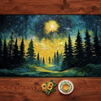 Celestial Forest Glow Table Runner