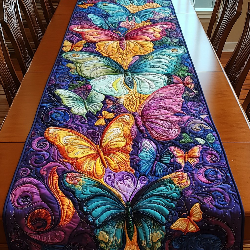Celestial Monarch Table Runner