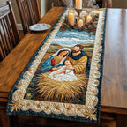 Celestial Nativity Table Runner