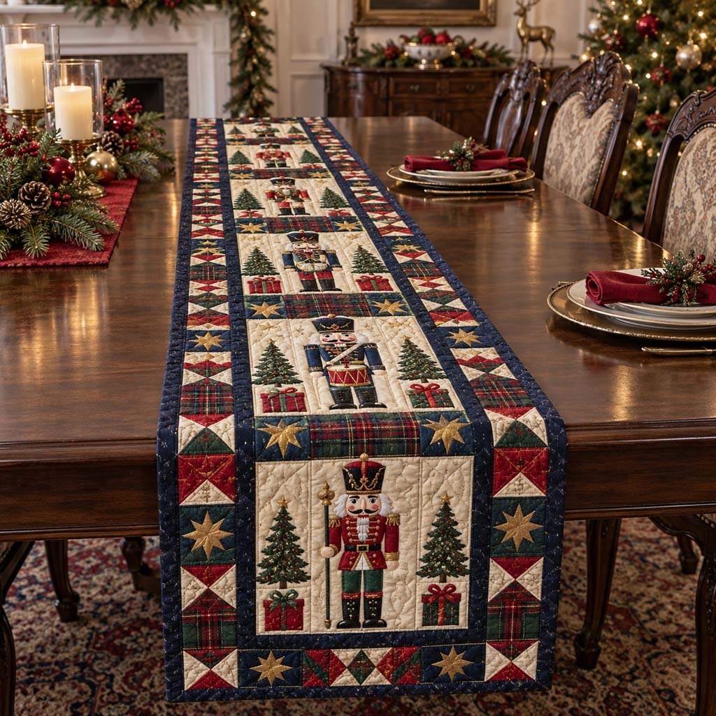 Celestial Nutcracker Table Runner