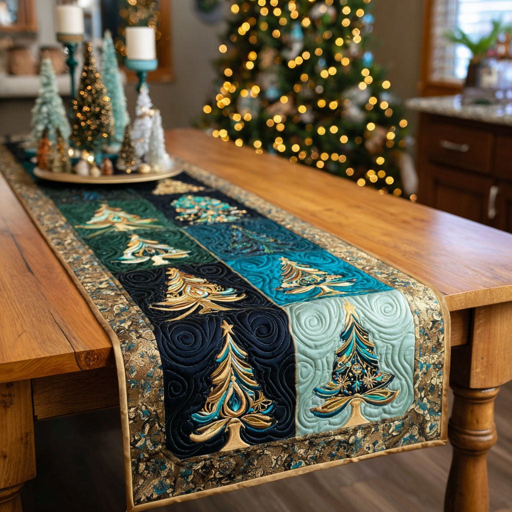 Celestial Pines Table Runner