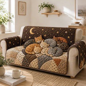 Celestial Purr Harmony Sofa Cover - Made to Order