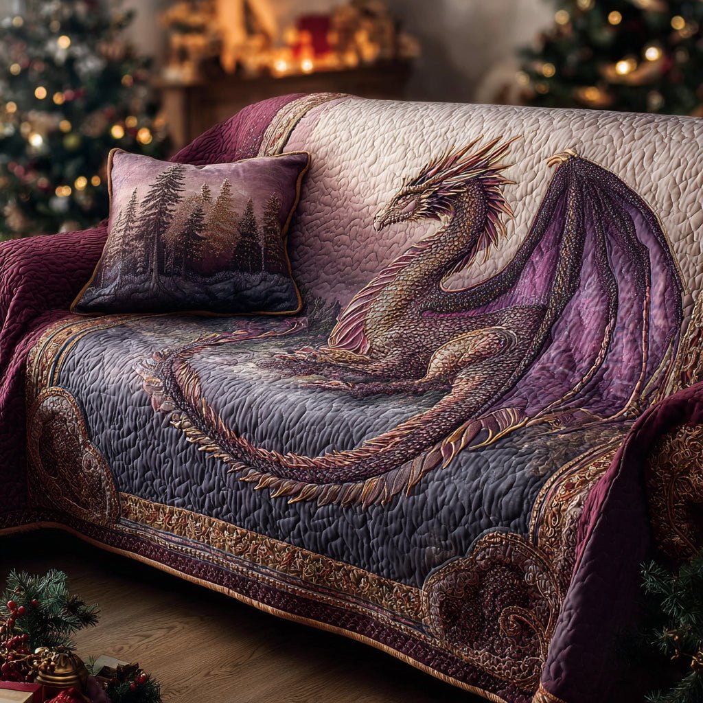 Celestial Serpent Sofa Cover