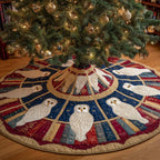 Celestial Watchers Christmas Tree Skirt